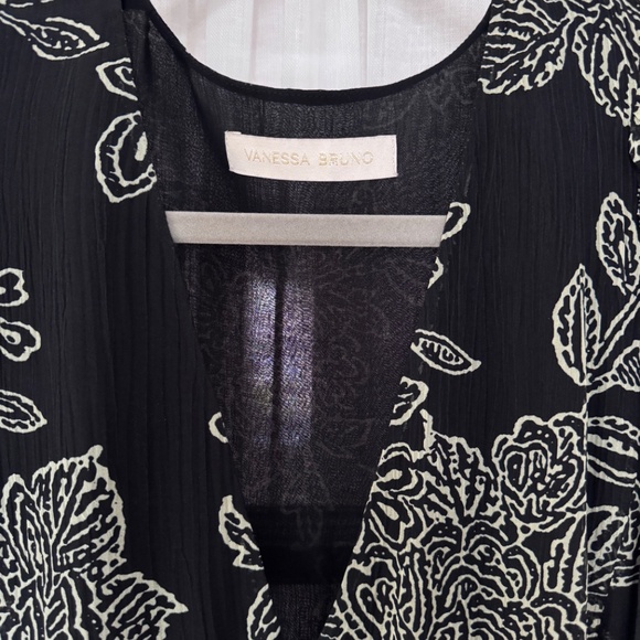 Vanessa Bruno Silk Mini Vogue Dress - Size 38 F - Picture 12 of 13